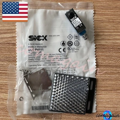 For Sick GL6P4111 GL6-P4111 1050706 10-30VDC 4-Pin Photoelectric Sensor Switch - Image 1 of 4