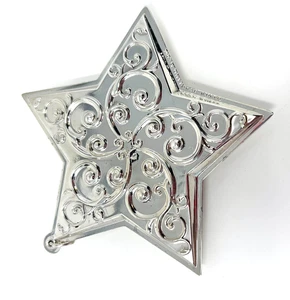 Nuevo Toalla 2014 Adorno Estrella 18ª Edición Plata de Ley 925 En Caja Nuevo en Caja - Imagen 1 de 7
