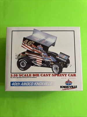 40th ANNUAL KNOXVILLE NATIONALS AMOCO RACING 1/18 GMP SPRINT CAR 1 OF 1200 NIB - Image 1 of 4
