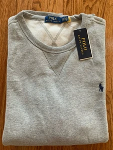 Polo Ralph Lauren Sweatshirt Herren XXL Grau Langarm Fleecepullover Rundhals - Bild 1 von 10
