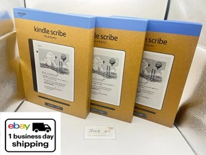 Amazon Kindle Scribe Notebook Design 10.2” display 2024 Notebook Premium pen NEW - Picture 1 of 27