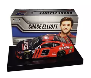 AUTOGRAPHED 2021 Chase Elliott #9 ASHOC COLOR CHROME Signed 1/24 Diecast Car COA - Picture 1 of 4