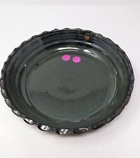 Owens Original Pottery Pie Plate in Boyd Owens new green color