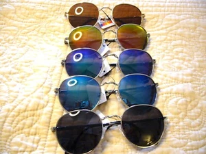 Herren Polarisierte Sonnenbrille Damen Klassisch Rundlich John Lennon Sonnenbrille 7563P - Bild 1 von 16