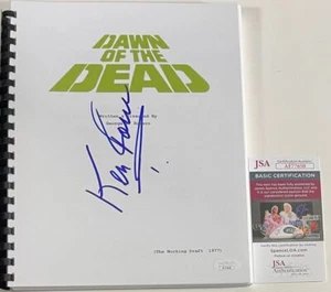 Autografo Ken Foree firmato L'alba dei morti sceneggiatura film completa JSA COA - Foto 1 di 1