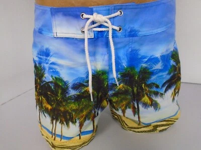 Pantalón Corto Hombre Sauvage Pacific Beach Surf 30" Azul 665IM Foto 1 de 4