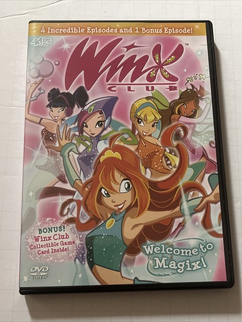 Winx Club Vol 4 Stolen Dragon Fire (2006 DVD) SEALED NEW GREAT CONDITION N