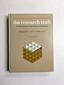 The Research Craft Social Williamson Karp Dalphin grau zweite Auflage Hardcover - Bild 1 von 3