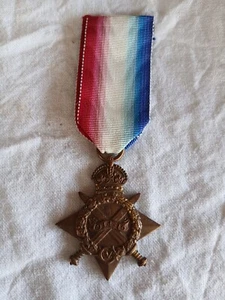 Australian WW1 1914-15 star. 19Bn & 4Bn AIF. Wounded 1916 & 1917. - Picture 1 of 5