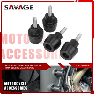 Front Fender Fork Sliders Crash Protector for YAMAHA TMAX 560 XP560 Tech Max - Picture 1 of 9