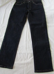 Jeans Levi's 541 denim taglia 33 x 32 (34 x 31 1/4) lavaggio scuro nuovo senza etichette - Foto 1 di 5