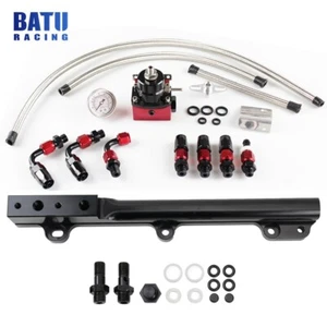 D Series Fuel Pressure Regulator Gauge Rail Line For Honda Civic D15 D16 D17 FPR - Picture 1 of 15