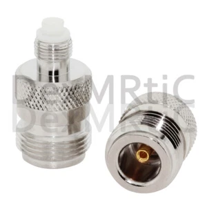 1PC N Male Female to FME Plug Jack RF Coax Connector Adapter Straight Nickel NEW - Picture 1 of 6