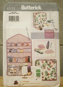 4521 Butterick Crafts Pattern Sewing Room Storage Items Crisp Uncut Home Decor - Picture 1 of 2