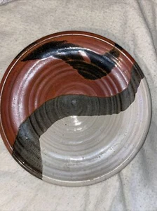 Mid Century Vintage Ken McElroy Ceramic Platter Plate Benecia Signed CA Pottery - Picture 1 of 8
