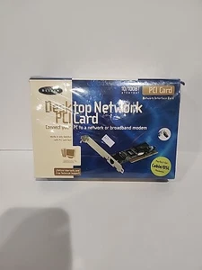 Vintage Belkin Desktop Network PCI Card 32 Bit 10/100BT Ethernet 2002 Sealed New - Picture 1 of 4