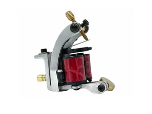 INKgrafiX® IG-49 "SPULEN QUER" - Spulenmaschine -10Wrap Spulen-massiv-Tattoo-DE - Picture 1 of 4