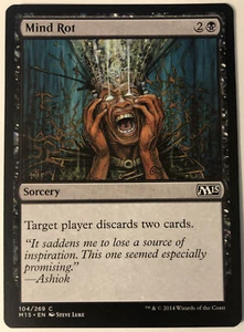 MTG Mind Rot Magic 2015 104/269 Regular Common - Picture 1 of 1