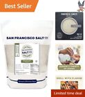Artisan Handcrafted Delicate French Grey Sea Salt - 5 lb. Bag - Fine Grain