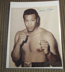 Jimmy Ellis boxing autograph 8x10 photo + COA provenance WBA heavyweight Champ - Picture 1 of 4