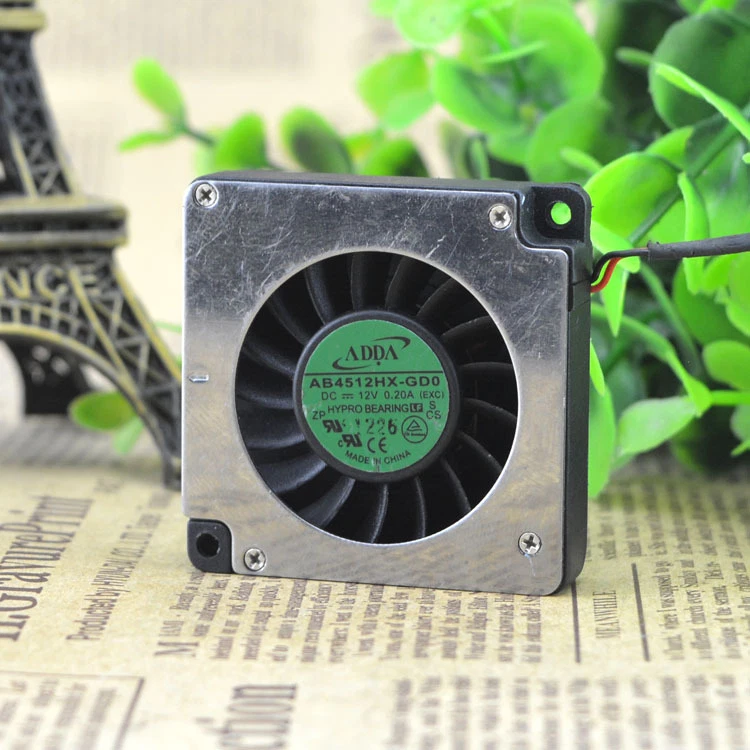 ADDA AB4512HX-GD0 4CM 4510 12V 0.20A turbo blower centrifugal fan 2PIN - Image 1 of 1