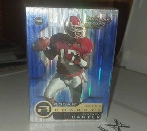 Juego de 35 tarjetas Quantum Leaf Football 2001 envoltura de novato redención sellado de fábrica - Imagen 1 de 2
