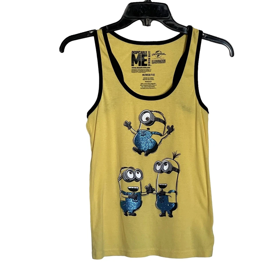 Minions tops  despicable me Size M (8/10) - Image 1 of 4