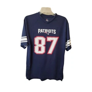 NFL Jersey New England Patriots Rob Gronkowski #87 Shirt Majestic sz Med - Picture 1 of 5