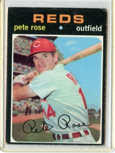 1971 Topps Pete Rose Cincinnati Reds #100 🚀😳💥 En muy buen estado - Imagen 1 de 2