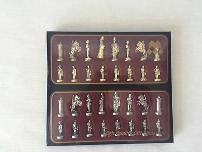 Manopoulos Poseidon Renaissance Theme Beautiful Chess Set. Made in Greece Athens - Image 1 of 4