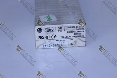Allen Bradley, 1492-CAM1L, Terminal Block Wire Wiring White CAM - Image 1 of 3