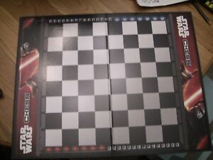 Disney Star Wars Chess Set Gameboard 14 3/4 by 18 3/4 inches