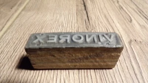 Tampon d'imprimerie - Vinorex - Vins (Aisne) - Picture 1 of 3