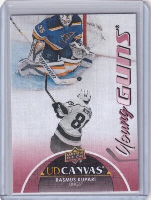 Rasmus Kupari 2021-22 Upper Deck Series 2 Canvas Young Guns Rookie $1.50 SHIP - Image 1 of 2