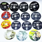 PC CALL OF DUTY 1 & 2 DELTA FORCE BLACK HAWK DOWN WWII Game Lot Discs Only VTG 