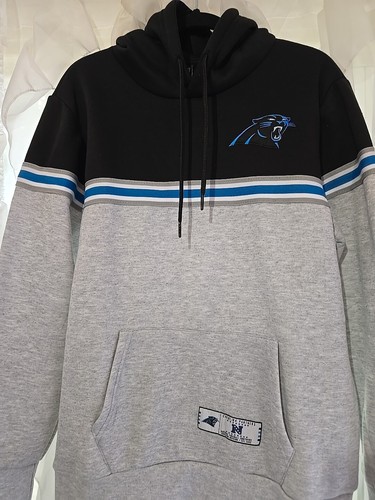 VETEMENTS Felpa con cappuccio Carolina Panthers NFL Team Apparel uomo taglia M grigia