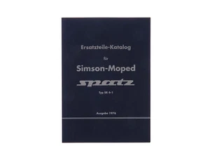 Ersatzteilkatalog, Ausgabe 1976 - Simson SR4-1 Spatz - Bild 1 von 1