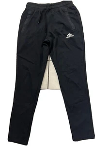 Adidas Herren Sport Tapered Lauf/Jogginghose schwarz mit Gesäßtasche Größe Small - Bild 1 von 5