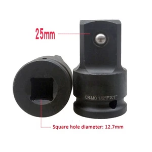 Adaptador reductor de zócalo de impacto de 1/2 pulgada unidad x 1 pulgada hembra a macho - Imagen 1 de 12