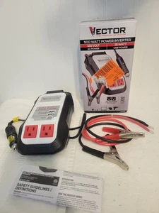 Vector 500 Watt Dual Power Inverter USB & 120V Output Tested - Picture 1 of 6