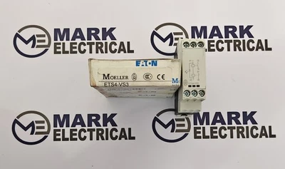 EATON ETS4-VS3 MOTOR PROTECTION AMLIFIER MODULE VOLTAGE 24VDC FAST SHIPPING - Image 1 of 4