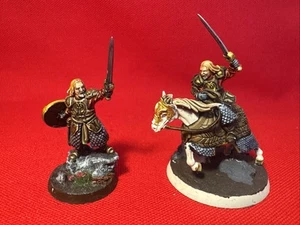Theoden King Of Rohan Foot & Mounted PRO painted Warhammer Lord of the Rings - Picture 1 of 16