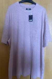 Camiseta “JACAMO” Rosa Mancha 100% Algodón Cuello Redondo Talla XL 45/47 NUEVA CON ETIQUETAS Envío y devolución gratuitos - Imagen 1 de 7
