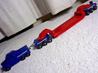 "Matchbox" SCAMMEL 6 X 6 Tractor,  Crane 200 ton, transporter, Made by Lesley! - Image 1 of 4