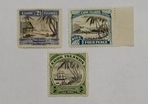 Timbres Colonies Britanniques Cook Islands - Imagen 1 de 2