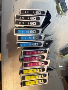 Epson 200 200XL - (3x Lotto) Multicolore Nero Ciano Magenta Giallo OEM (Scaduto) - Foto 1 di 6