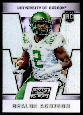 2016 Panini Prizm Collegiate Draft Picks Bralon Addison Rookie Oregon Ducks #134 - Image 1 of 2