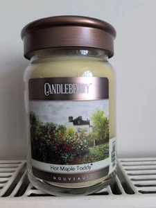 Rare Treasure From CANDLEBERRY Candle-Large Nouveau "HOT MAPLE TODDY " Last One! - Picture 1 of 6