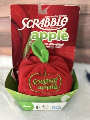 Scrabble Apple Family Crossword Game, forming tile game original package - Image 1 of 3
