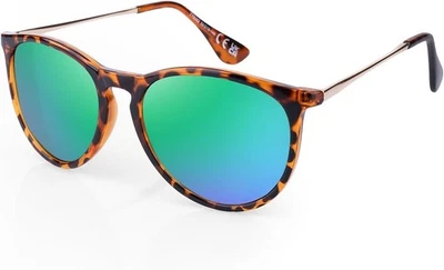 Night Vision Lepard Frame Green Lens for Women Men Polarized UV400 - Image 1 of 4